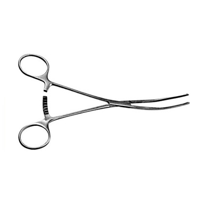 Фото товара Зажим кишечный эластичный для детей изогнутый