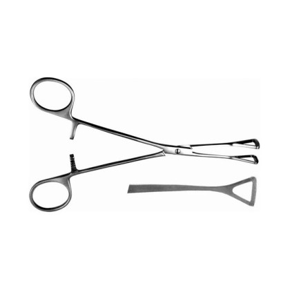 Щипцы для захватывания легкого прямые, детские, №1 Фото товара Щипцы для захватывания легкого прямые, детские, №1