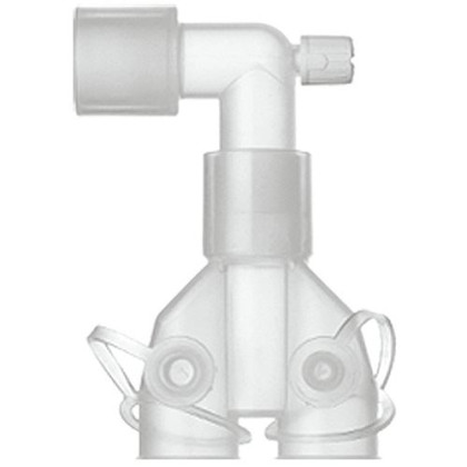 Коннектор угловой с портом "Луер" Фото товара Коннектор угловой с портом "Луер"