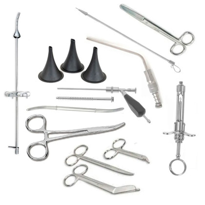 Набор хирургический для ЛОР-врача Фото товара Набор хирургический для ЛОР-врача