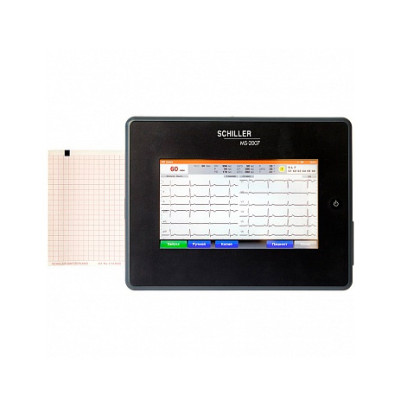 Электрокардиограф CARDIOVIT MS-2007 c цветным  7” сенсорным экраном, встроенным термопринтером  Фото товара  Электрокардиограф CARDIOVIT MS-2007 c цветным  7” сенсорным экраном, встроенным термопринтером