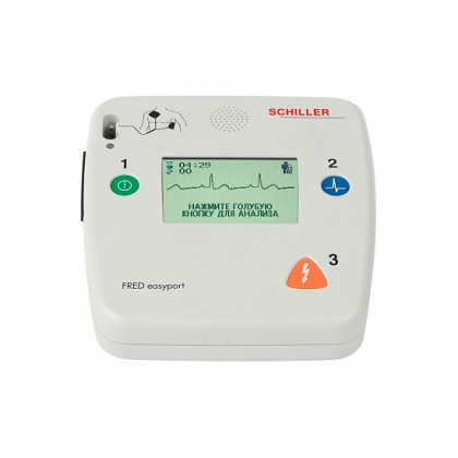 Фото товара дефибриллятор ультракомпактный автоматический наружный FRED Easyport Бифазная технология Multipulse Biowa