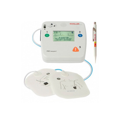 Фото товара дефибриллятор ультракомпактный автоматический наружный FRED Easyport Бифазная технология Multipulse Biowa