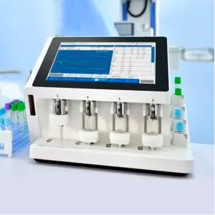 Полуавтоматический четырехканальный тромбоэластограф Medcaptain Haema T4 Фото товара Полуавтоматический четырехканальный тромбоэластограф Medcaptain Haema T4