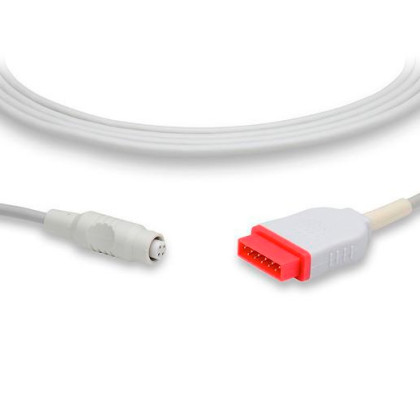 Кабель для подключения датчика инвазивного измерения давления GE Datex Ohmeda, Draeger, Ge Marquette Фото товара Кабель для подключения датчика инвазивного измерения давления GE Datex Ohmeda, Draeger, Ge Marquette