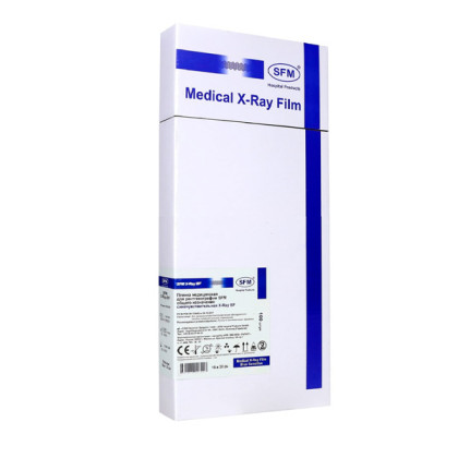 Фото товара Рентгеновская пленка 15х30 SFM X-Ray BF, синяя чувствительность