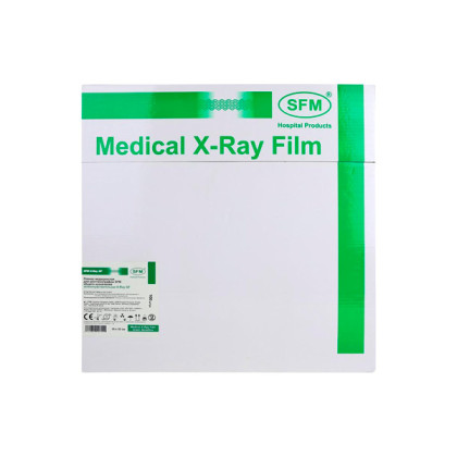 Фото товара Рентгеновская пленка 35х35 SFM X-Ray GF, зеленая чувствительность