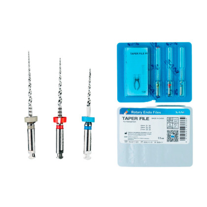Набор ротационных файлов для перелечивания SANI Retreatment Pack Фото товара Набор ротационных файлов для перелечивания SANI Retreatment Pack