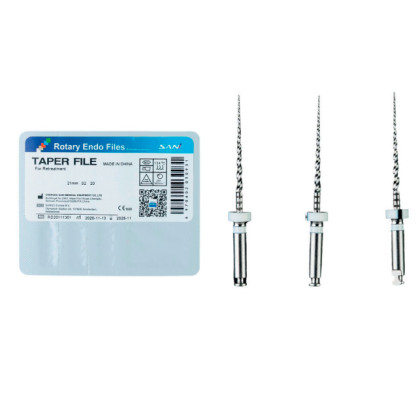 Набор ротационных файлов для прохождения MB2 и облитерированных каналов SANI MB2 Фото товара Набор ротационных файлов для прохождения MB2 и облитерированных каналов SANI MB2