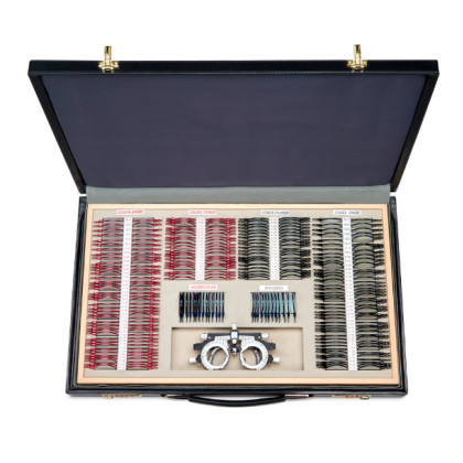 Набор пробных очковых линз "Armed" № 4 с оправой на 266 линз (металл с поверкой) Фото товара Набор пробных очковых линз "Armed" № 4 с оправой на 266 линз (металл с поверкой)