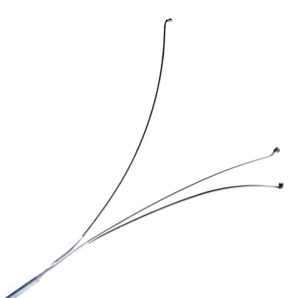 Захватывающие щипцы с 3 зубцами, в пластиковом тубусе Фото товара Захватывающие щипцы с 3 зубцами, в пластиковом тубусе