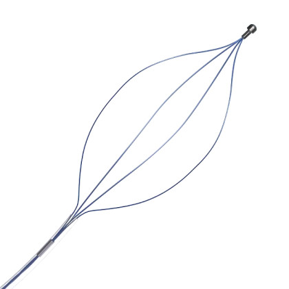 Овальная извлекающая корзинка из нитинола, многоразовая Фото товара Овальная извлекающая корзинка из нитинола, многоразовая