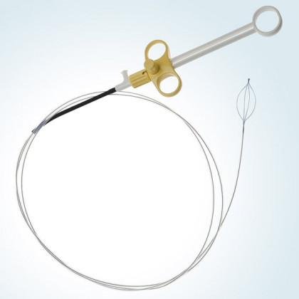 Овальная извлекающая корзинка из нитинола, многоразовая Фото товара Овальная извлекающая корзинка из нитинола, многоразовая