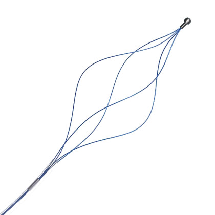 Спиралевидная извлекающая корзинка из нитинола, многоразовая Фото товара Спиралевидная извлекающая корзинка из нитинола, многоразовая