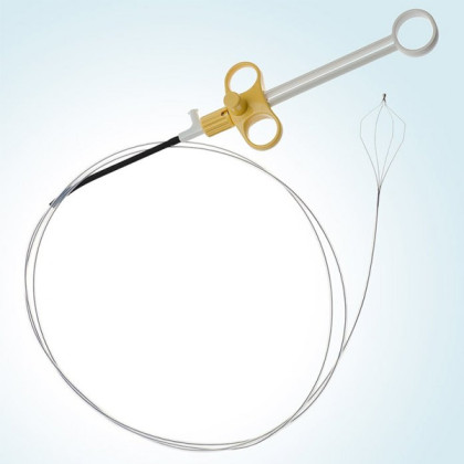 Гексагональная извлекающая корзинка из Нитинола, многоразовая Фото товара Гексагональная извлекающая корзинка из Нитинола, многоразовая