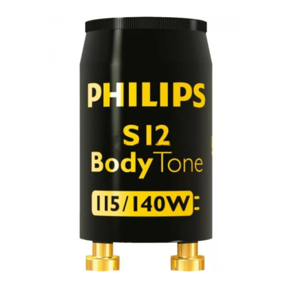 Стартер S12 Body Tone 115-140W 220-240V Philips Фото товара Стартер S12 Body Tone 115-140W 220-240V Philips