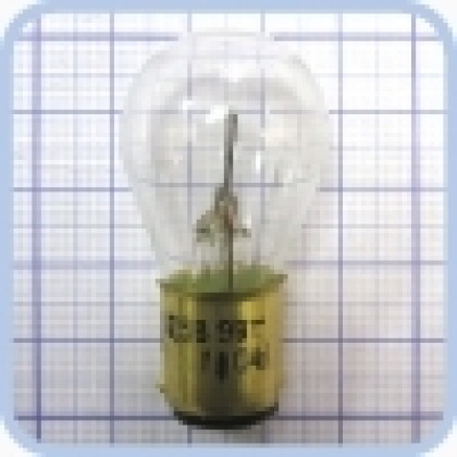 Фото товара Лампа накаливания электрическая самолетная СМ 7,5-9 B15d/18