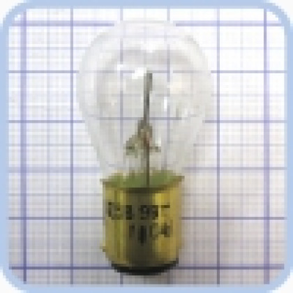 Фото товара Лампа накаливания электрическая самолетная СМ 7,5-9 B15d/18