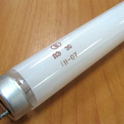 Фото товара Лампа ЛЭ-30 люминесцентная эритемная