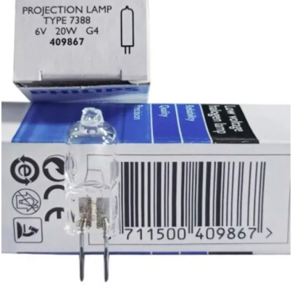 Лампа Philips 7388 6V 20W G4 ESB M30 Фото товара Лампа Philips 7388 6V 20W G4 ESB M30