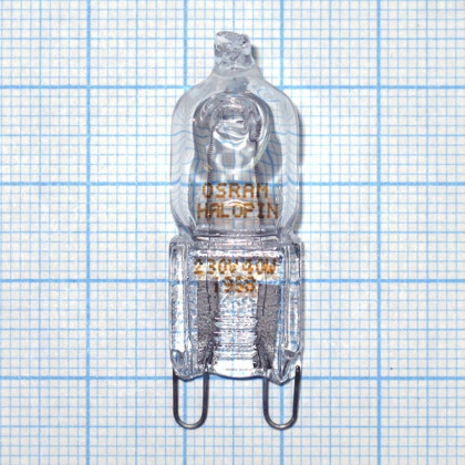 Фото товара Лампа Osram Halopin Compact 66740 40W 230V G9