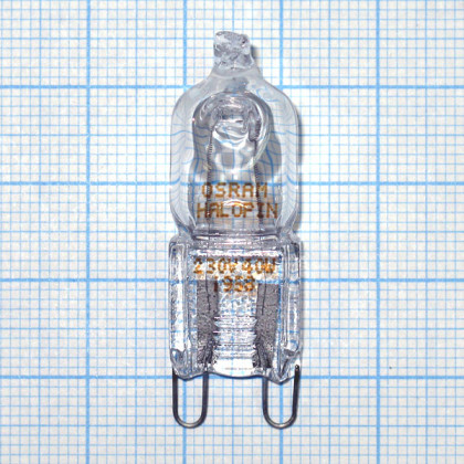 Фото товара Лампа Osram Halopin Compact 66740 40W 230V G9