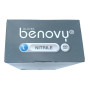! Перчатки нитриловые BENOVY Nitrile Chlorinated, голубые, одноразовые, смотровые, размер L, упаковка: 100 пар Фото товара ! Перчатки нитриловые BENOVY Nitrile Chlorinated, голубые, одноразовые, смотровые, размер L, упаковка: 100 пар