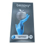 ! Перчатки нитриловые BENOVY Nitrile Chlorinated, голубые, одноразовые, смотровые, размер L, упаковка: 100 пар Фото товара ! Перчатки нитриловые BENOVY Nitrile Chlorinated, голубые, одноразовые, смотровые, размер L, упаковка: 100 пар
