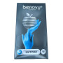! Перчатки нитриловые BENOVY Nitrile Chlorinated, голубые, одноразовые, смотровые, размер M, упаковка: 100 пар Фото товара ! Перчатки нитриловые BENOVY Nitrile Chlorinated, голубые, одноразовые, смотровые, размер M, упаковка: 100 пар