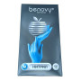 ! Перчатки нитриловые BENOVY Nitrile Chlorinated, голубые, одноразовые, смотровые, размер M, упаковка: 100 пар Фото товара ! Перчатки нитриловые BENOVY Nitrile Chlorinated, голубые, одноразовые, смотровые, размер M, упаковка: 100 пар