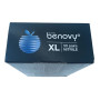 ! Перчатки нитриловые BENOVY Nitrile Chlorinated, голубые, размер XL, текстурированные полностью, 50 пар в упаковке Фото товара ! Перчатки нитриловые BENOVY Nitrile Chlorinated, голубые, размер XL, текстурированные полностью, 50 пар в упаковке