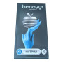 ! Перчатки нитриловые BENOVY Nitrile Chlorinated, голубые, размер XS, текстурированные на пальцах, 50 пар в упаковке Фото товара ! Перчатки нитриловые BENOVY Nitrile Chlorinated, голубые, размер XS, текстурированные на пальцах, 50 пар в упаковке