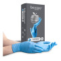 ! Перчатки нитриловые BENOVY Nitrile Chlorinated, голубые, смотровые, одноразовые, размер XS, упаковка: 100 пар Фото товара ! Перчатки нитриловые BENOVY Nitrile Chlorinated, голубые, смотровые, одноразовые, размер XS, упаковка: 100 пар