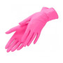 ! Перчатки нитриловые медицинские BENOVY Nitrile MultiColor, розовые, размер XL, 50 пар в упаковке Фото товара ! Перчатки нитриловые медицинские BENOVY Nitrile MultiColor, розовые, размер XL, 50 пар в упаковке