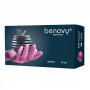 ! Перчатки нитриловые медицинские BENOVY Nitrile MultiColor, розовые, размер XS, 50 пар в упаковке Фото товара ! Перчатки нитриловые медицинские BENOVY Nitrile MultiColor, розовые, размер XS, 50 пар в упаковке