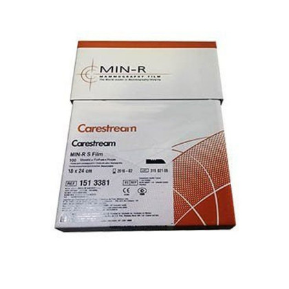 1513381 Пленка медицинская рентгеновская для маммографии Min-R S Carestream Healt-MXG Film 18х24см. 100 л. пр-ва Фото товара 1513381 Пленка медицинская рентгеновская для маммографии Min-R S Carestream Healt-MXG Film 18х24см. 100 л. пр-ва