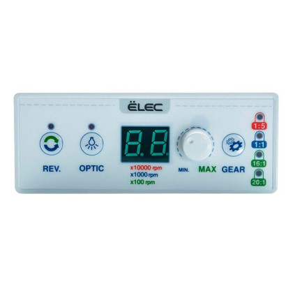 Фото товара BL-1000 Встраиваемый бесщеточный микромотор BL-1000 с блоком (ELEC-LED) в комплекте с выносным пультом управления, Micro NX