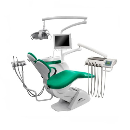 Chiromega 654 Duet - стоматологическая установка с нижней подачей инструментов Фото товара Chiromega 654 Duet - стоматологическая установка с нижней подачей инструментов