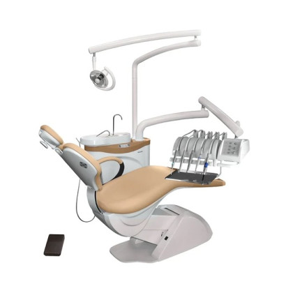 Chiromega 654 NK - стоматологическая установка с верхней подачей инструментов Фото товара Chiromega 654 NK - стоматологическая установка с верхней подачей инструментов