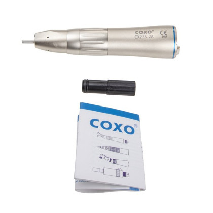 Coxo CX235-2A - прямой наконечник c оптикой, с внешней подачей охлаждения Фото товара Coxo CX235-2A - прямой наконечник c оптикой, с внешней подачей охлаждения