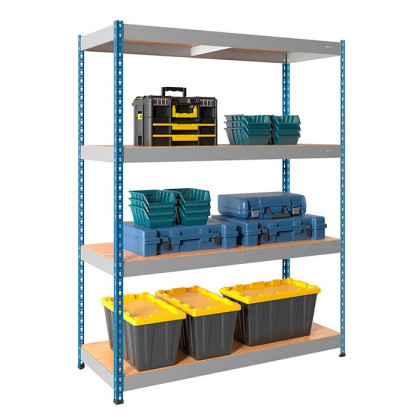 Cтеллаж на зацепах SB 200X152X61/4 Фото товара Cтеллаж на зацепах SB 200X152X61/4