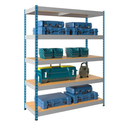 Cтеллаж на зацепах SB 200X152X61/5 Фото товара Cтеллаж на зацепах SB 200X152X61/5