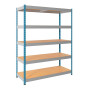 Cтеллаж на зацепах SB 300X152X76/5 Фото товара Cтеллаж на зацепах SB 300X152X76/5