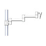 DS-2-40-250 A-Dec VIP - кронштейн для стоматологической установки A-Dec Фото товара DS-2-40-250 A-Dec VIP - кронштейн для стоматологической установки A-Dec