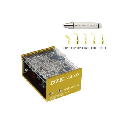 DTE-V3 LED Скалер ультразвуковой стоматологический Woodpecker Фото товара DTE-V3 LED Скалер ультразвуковой стоматологический Woodpecker