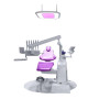 Фото товара Denta Plus T5.628EL - бестеневой светильник для клиники с диммером, 6 ламп по 54 Вт, D-TEC