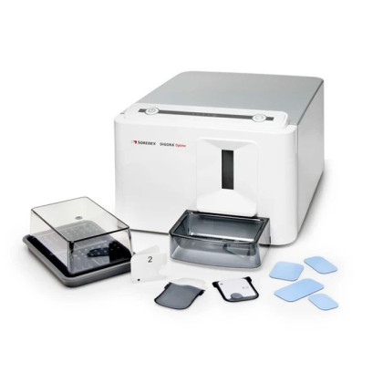 Digora Optime Classic - беспроводной визиограф в комплекте с 6-ю тонкими датчиками размера 31x41 мм Фото товара Digora Optime Classic - беспроводной визиограф в комплекте с 6-ю тонкими датчиками размера 31x41 мм