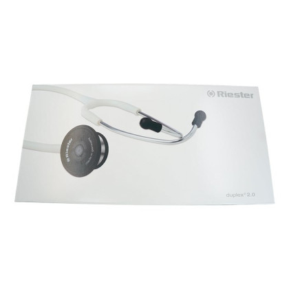 Duplex 2.0 Baby стетоскоп для детей, нержавеющая сталь, черный, Riester Фото товара Duplex 2.0 Baby стетоскоп для детей, нержавеющая сталь, черный, Riester