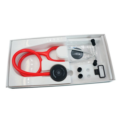 Duplex 2.0 стетоскоп, алюминиевый красный, Riester Фото товара Duplex 2.0 стетоскоп, алюминиевый красный, Riester