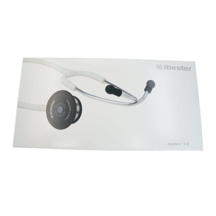 Duplex 2.0 стетоскоп, нержавеющая сталь белый, Riester Фото товара Duplex 2.0 стетоскоп, нержавеющая сталь белый, Riester